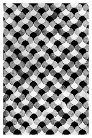 TEARDROP DESIGN - Black, White
